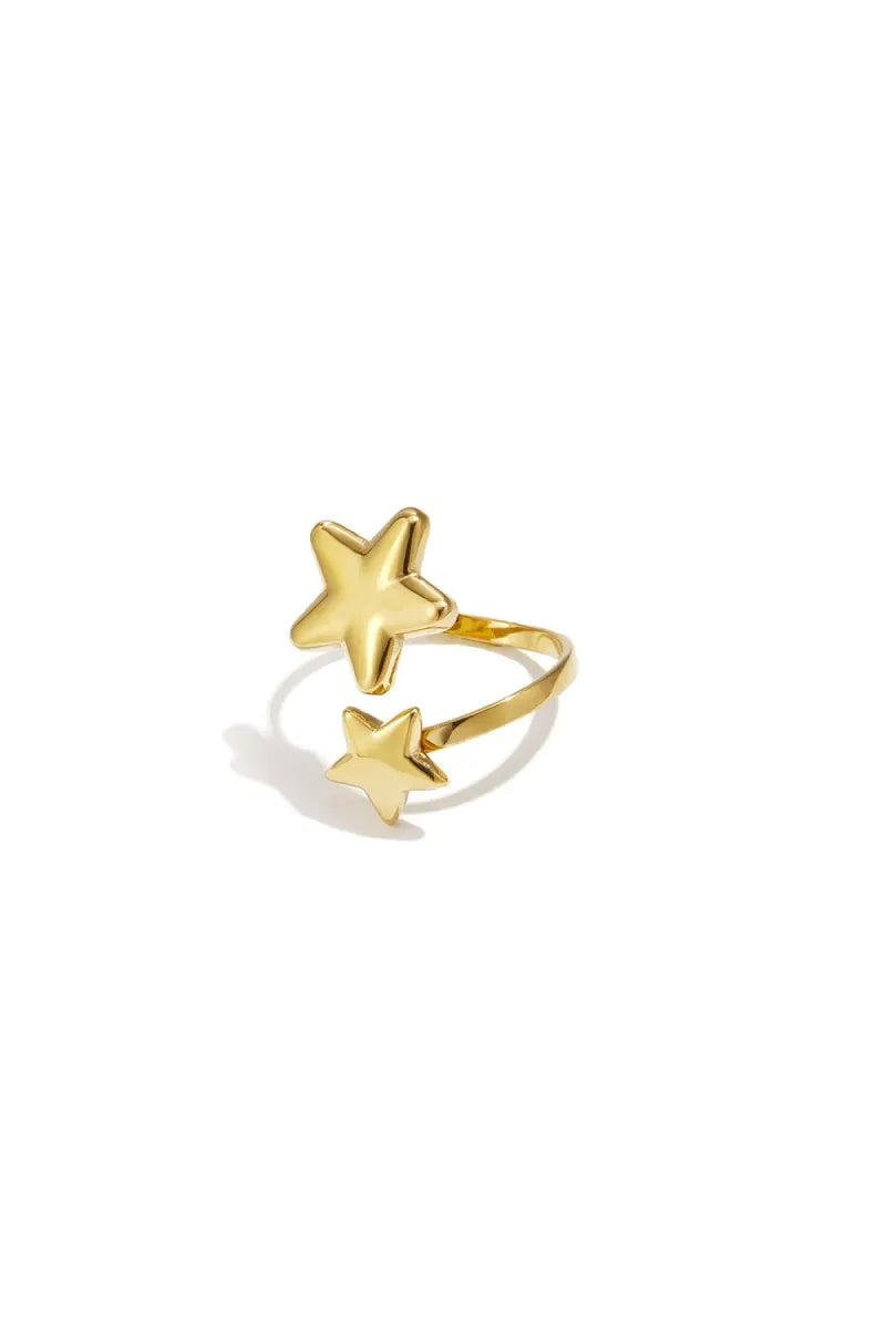  Ring met sterren - goud
