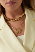  Schakelketting Panthera - goud