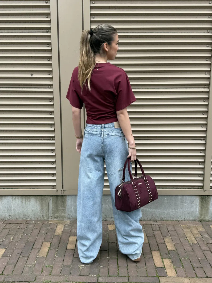  Baggy layerd jeans 3960 - blauw