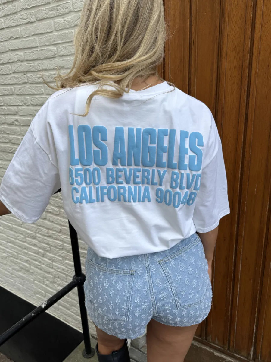  Los Angeles t-shirt - wit