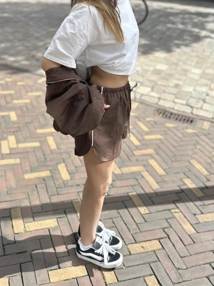  Squared short Nisa - bruin