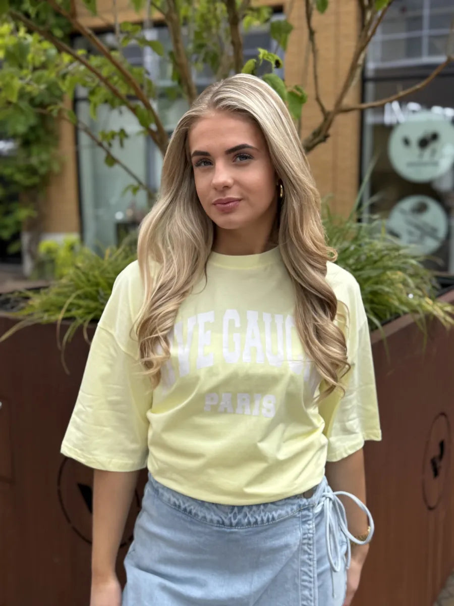  Rive Gauche t-shirt - geel