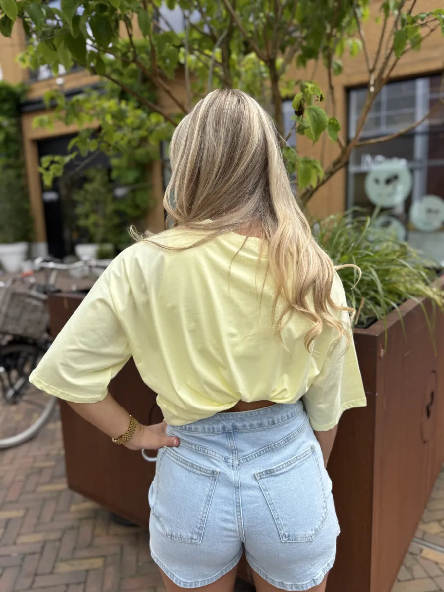  Rive Gauche t-shirt - geel