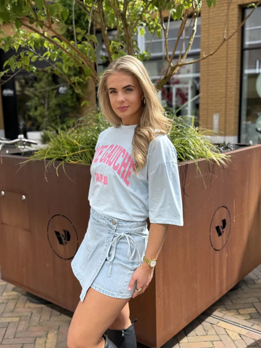  Rive Gauche t-shirt - lichtblauw