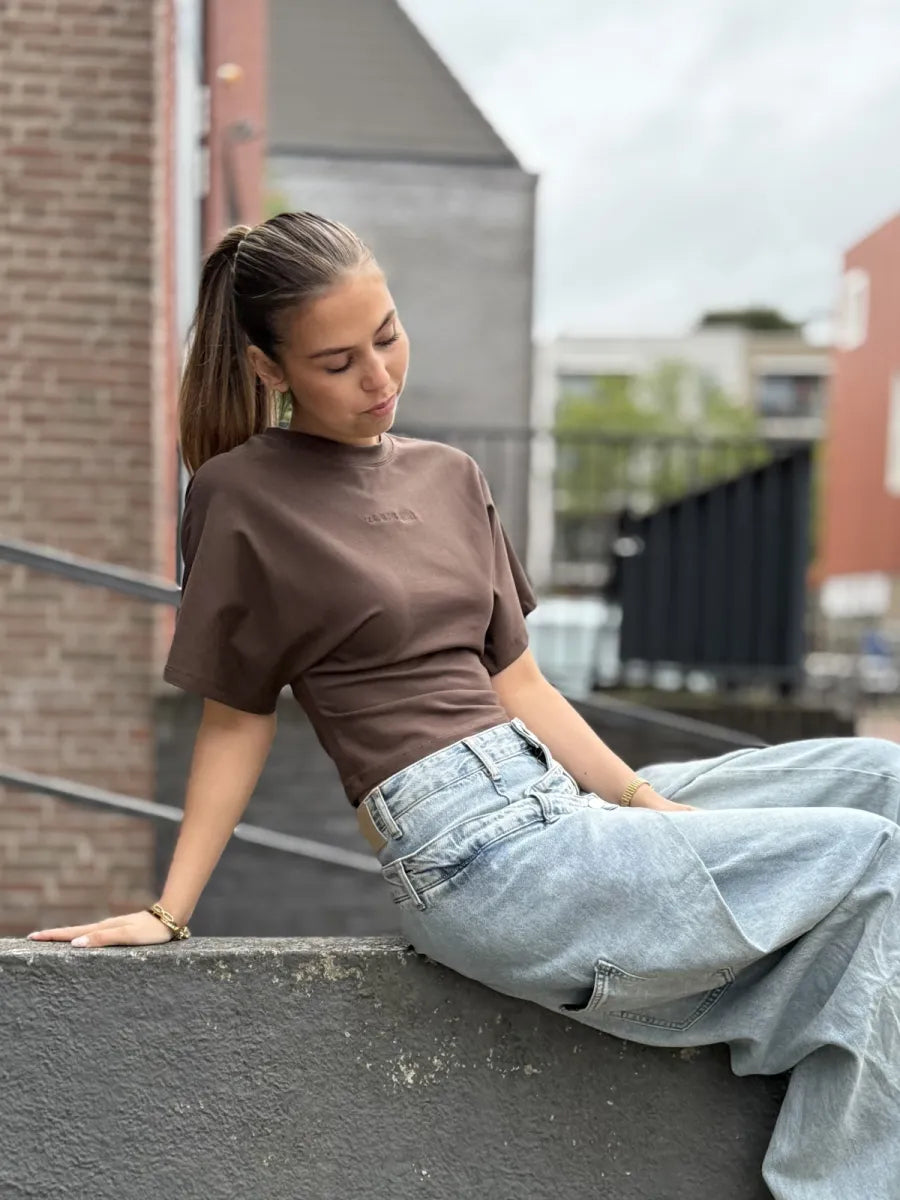  ZM - perfect brand shirt - bruin