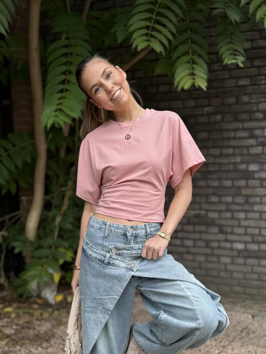  ZM - perfect brand shirt - roze