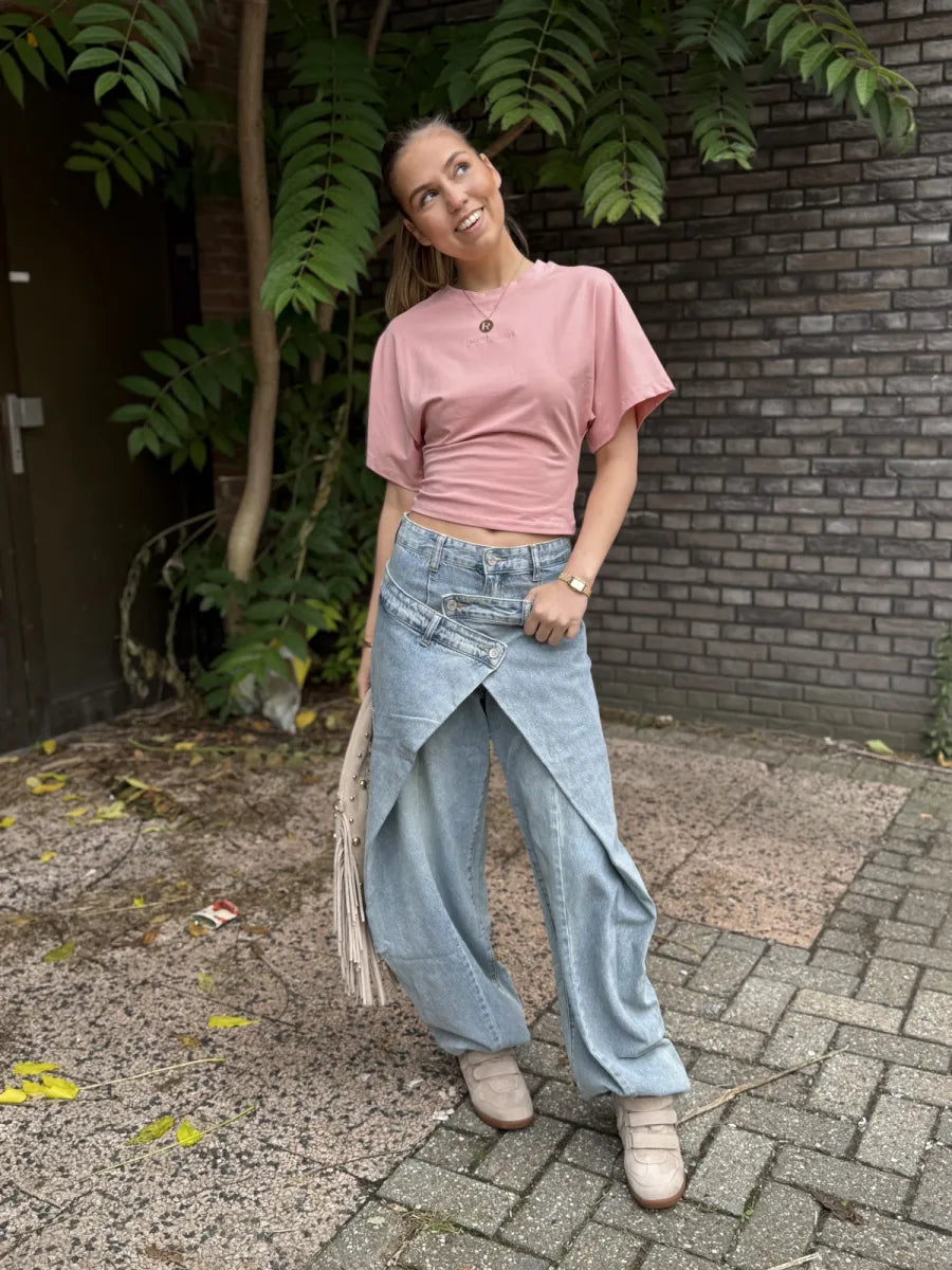  ZM - perfect brand shirt - roze