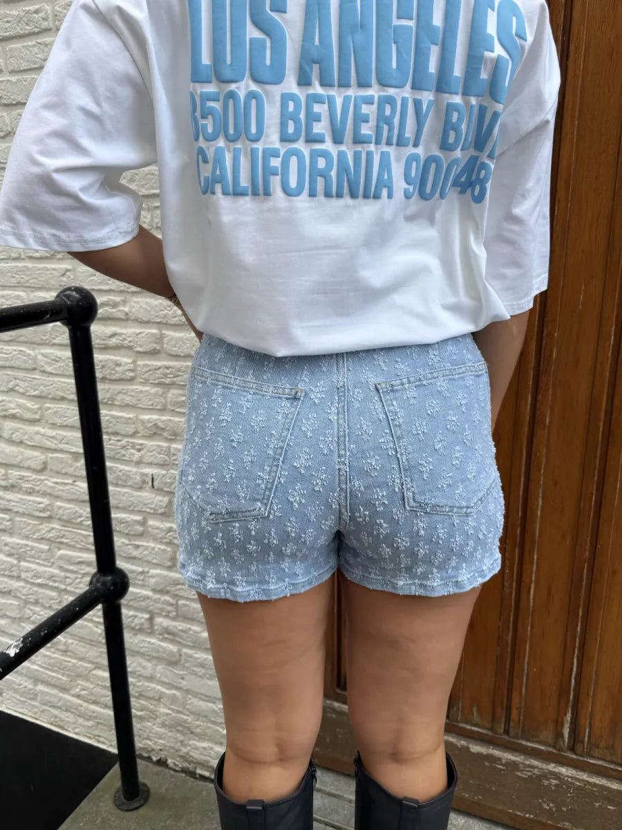  ZM - Denim skort Zoë - blauw