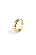 Kleine hartjes ring - goud