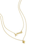  Gelaagde ketting amour met hart - goud