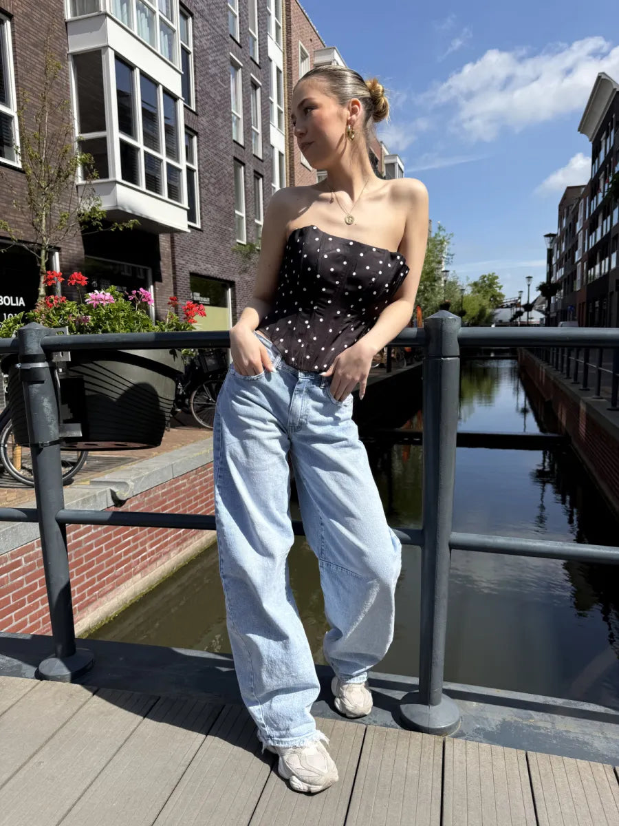  QH - Balloon fit jeans 3717 - Lichtblauw