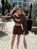  ZM - the linen club short - bruin