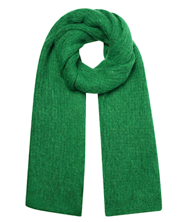 Groene effen sjaal
