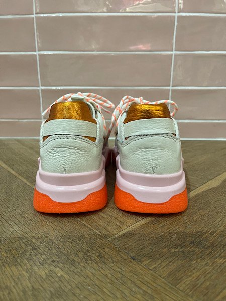 LOS ANGELES canvas - Sneakers | Off white / Pink