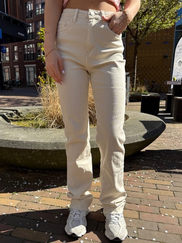 Beige extra tall straight leg 2181