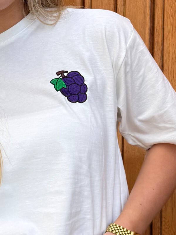 Wit t-shirt Grapes
