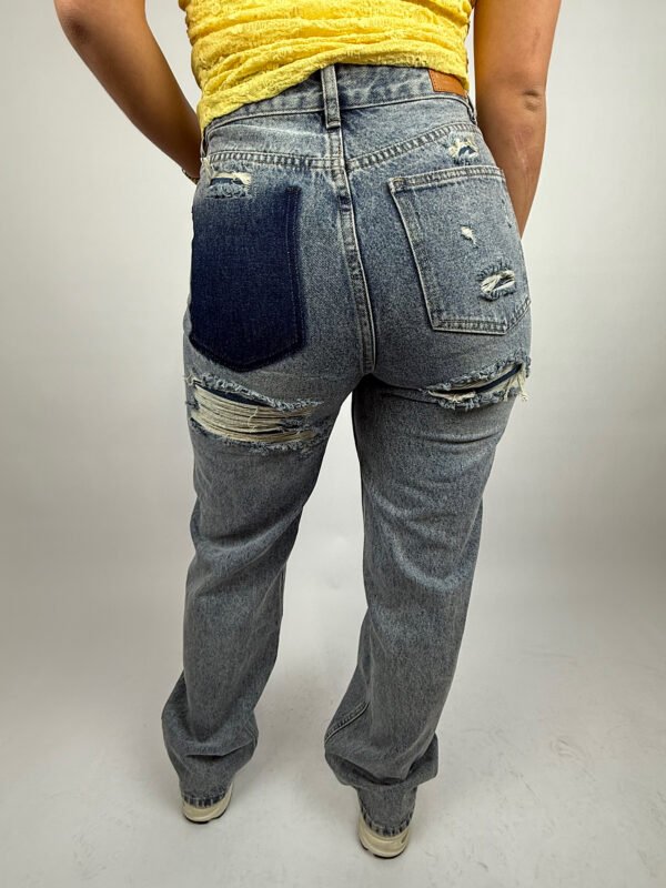 Blauwe musthave jeans 2082