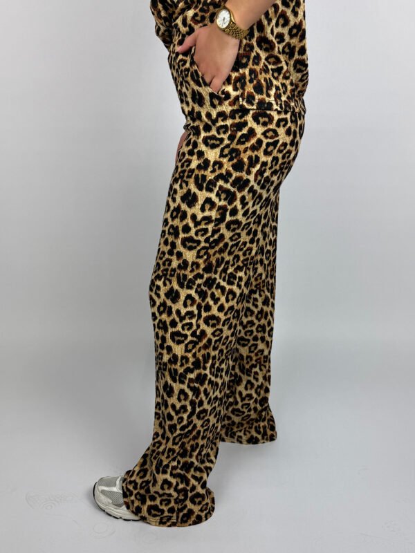 Bruine leopard broek Iza