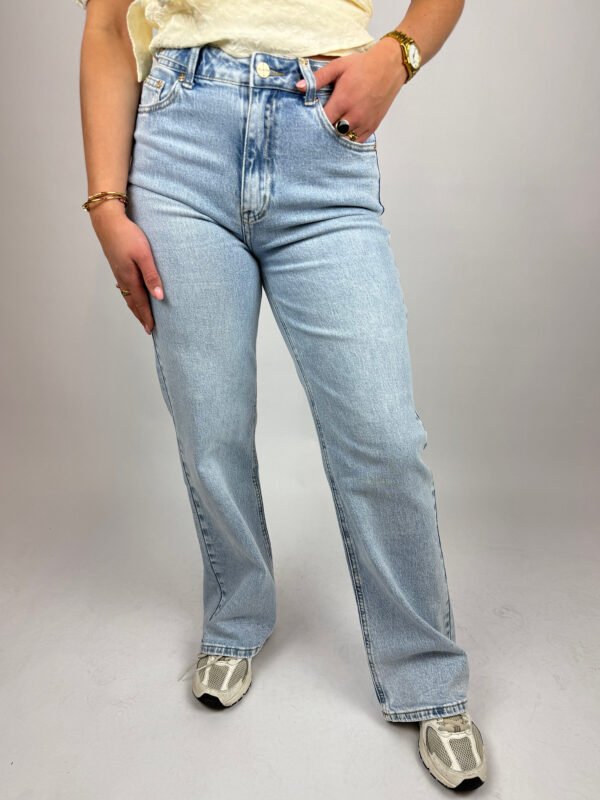 QH blauwe jeans met gouden details