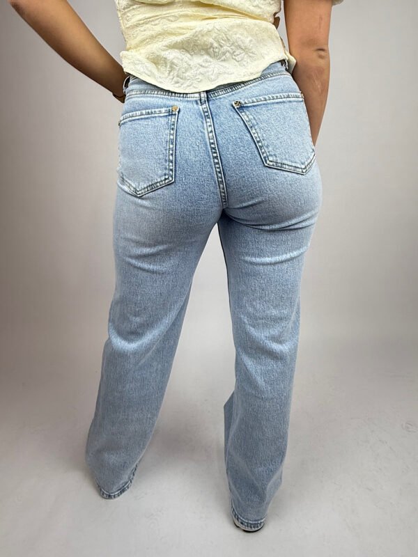 QH blauwe jeans met gouden details
