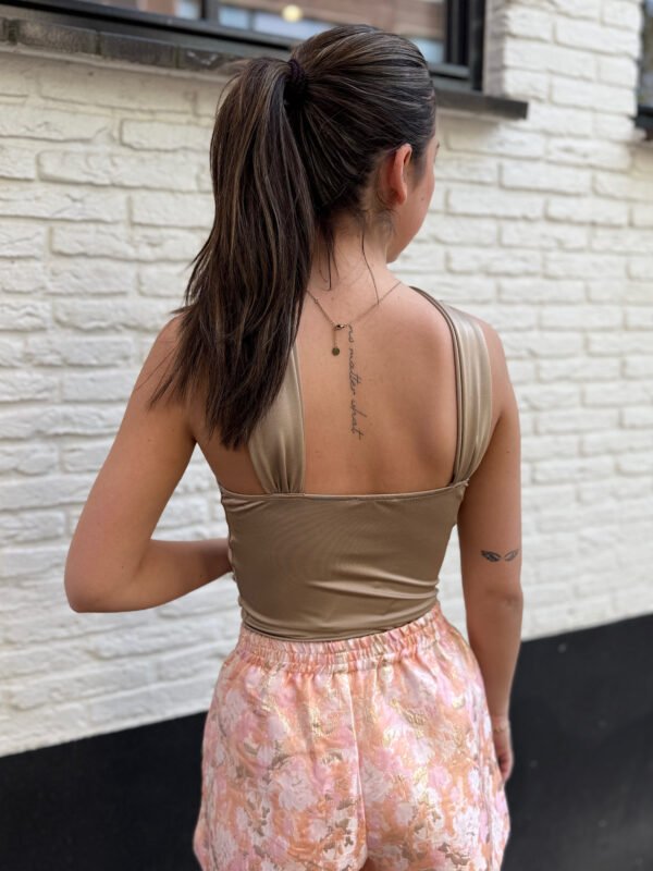 Taupe Faye top