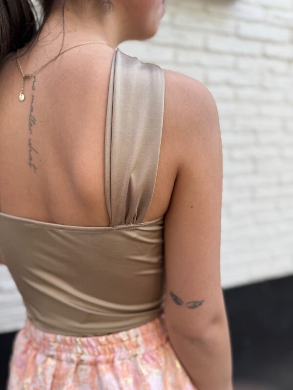 Taupe Faye top