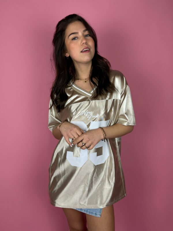 Beige NY 35 jersey