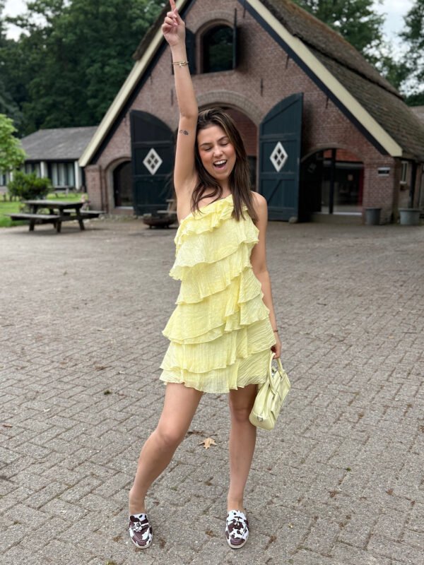 Geel jurkje Bliss