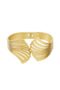 Gouden schelp bangle