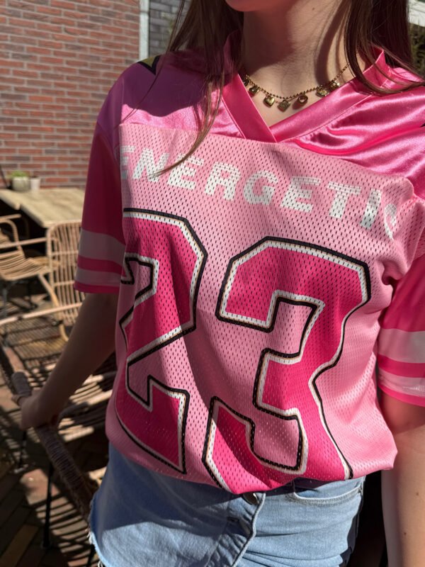 Roze jersey Energetic