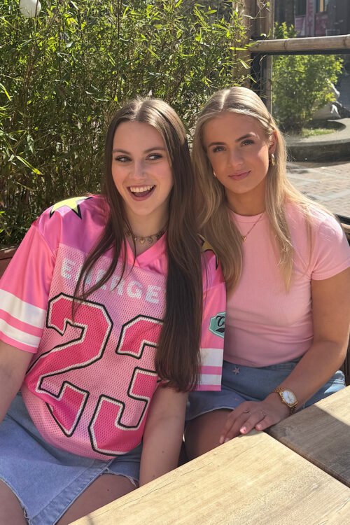 Roze jersey Energetic