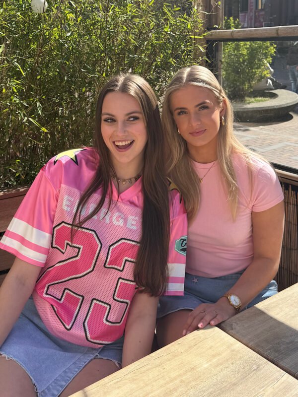 Roze jersey Energetic