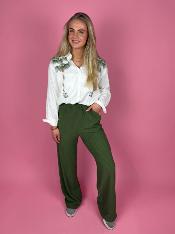 Witte blouse Patty