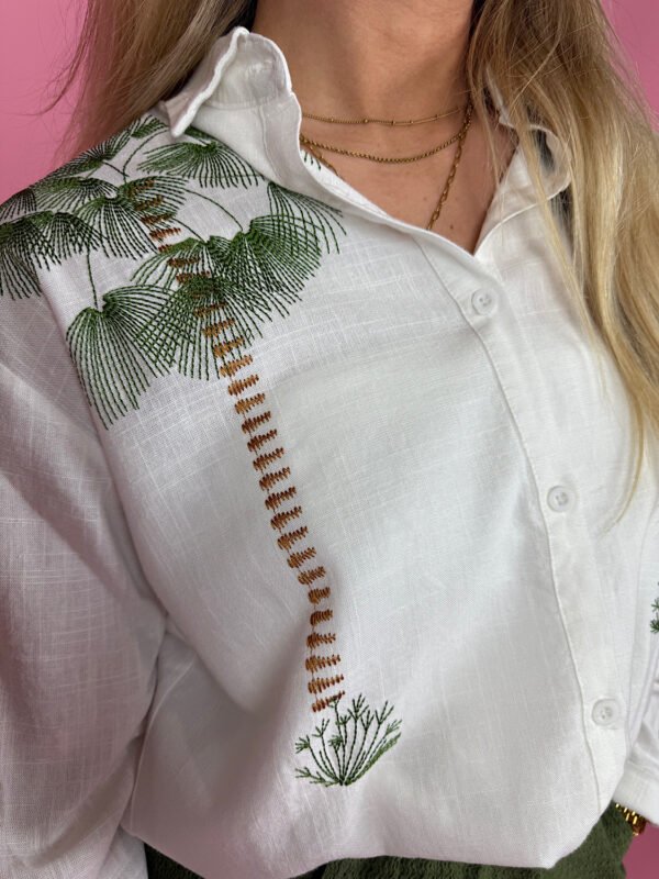 Witte blouse Patty