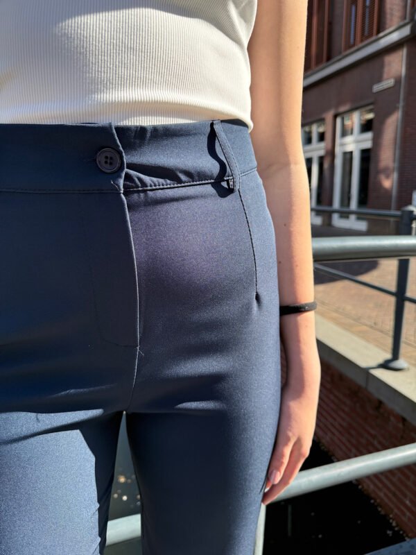 ZM - navy highwaist pantalon