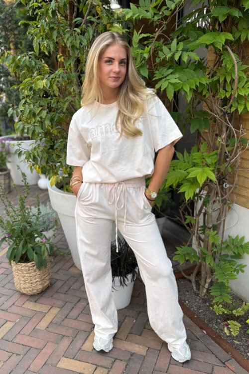 Beige comfy broek Amour