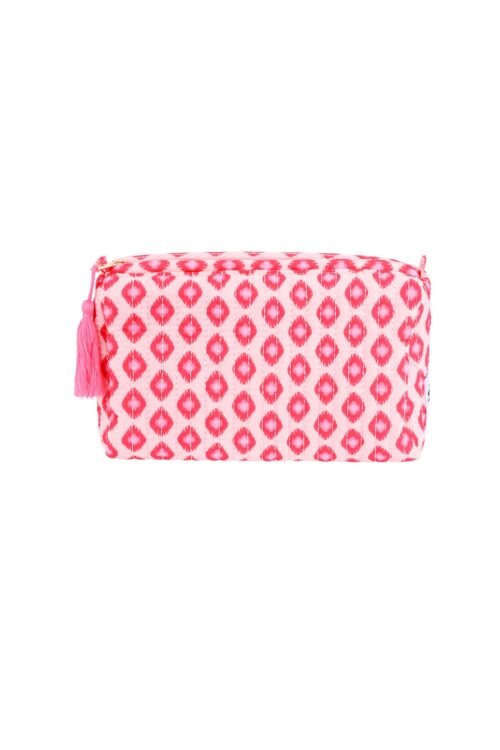 Fuchsia retro chique make-uptas – groot