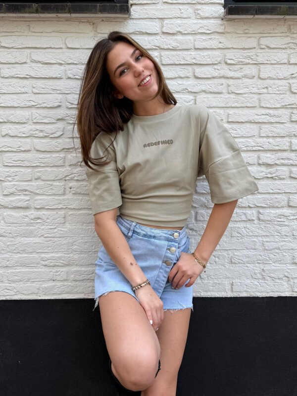 Khaki redefined tee