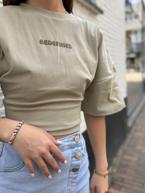 Khaki redefined tee