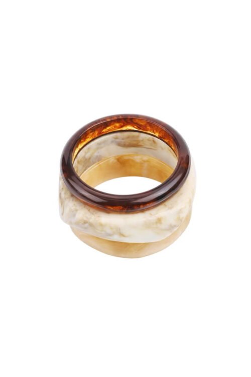 Kleurrijke swirl bangles