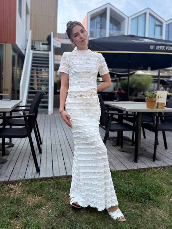 Witte rok Lacy