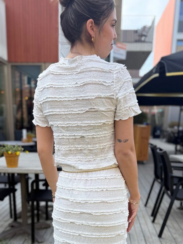 Witte top Lacy