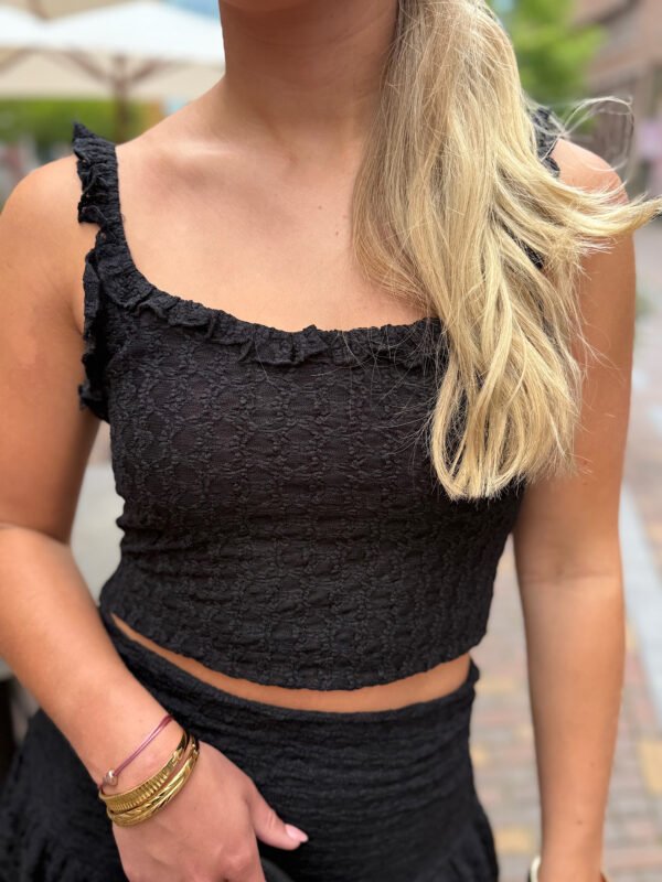 Zwarte top Nona