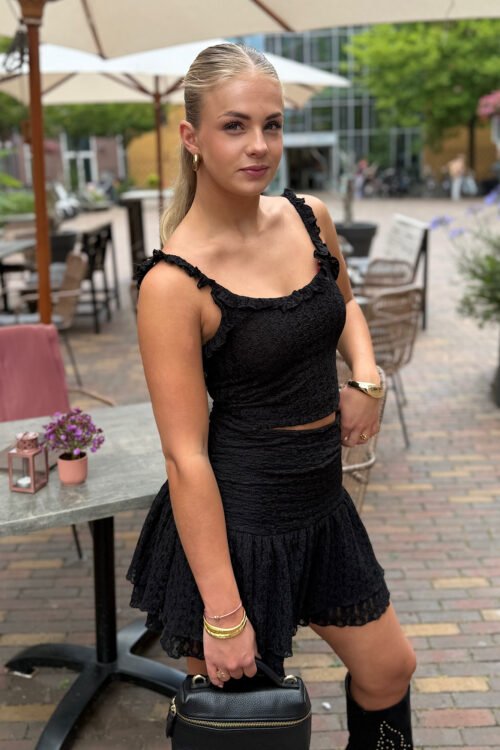 Zwarte top Nona