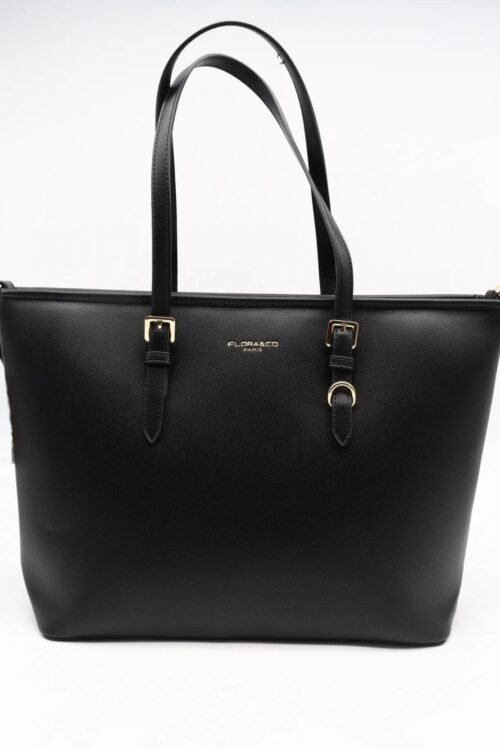 Zwarte shopper Floortje 1808