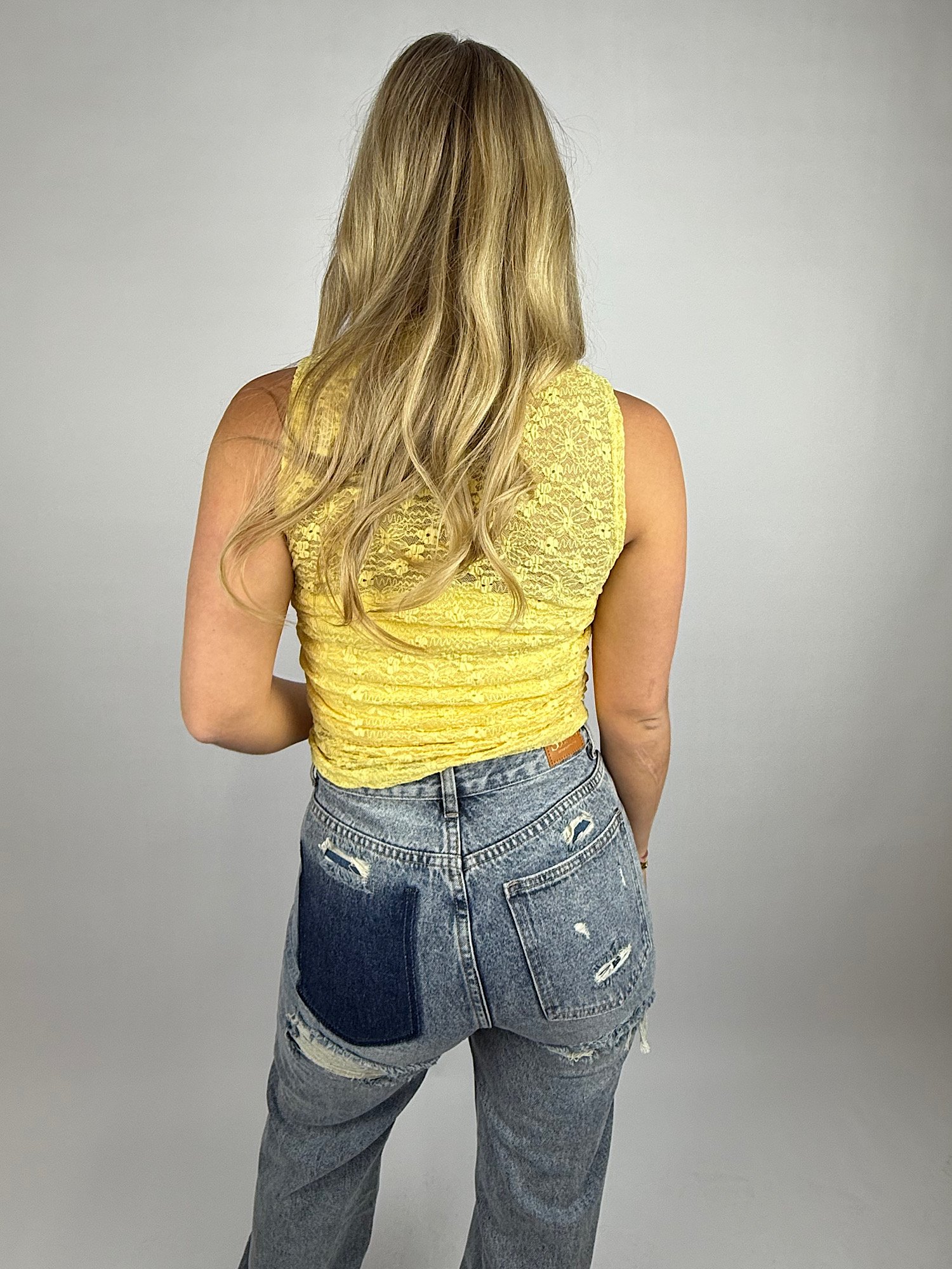 Blauwe musthave jeans 2082