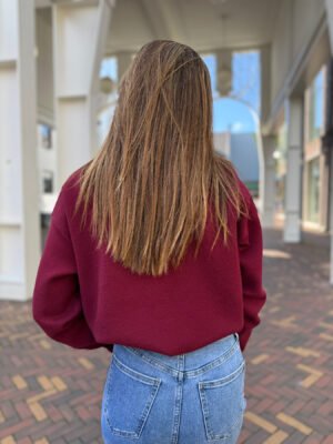 Bordeaux London knit sweater