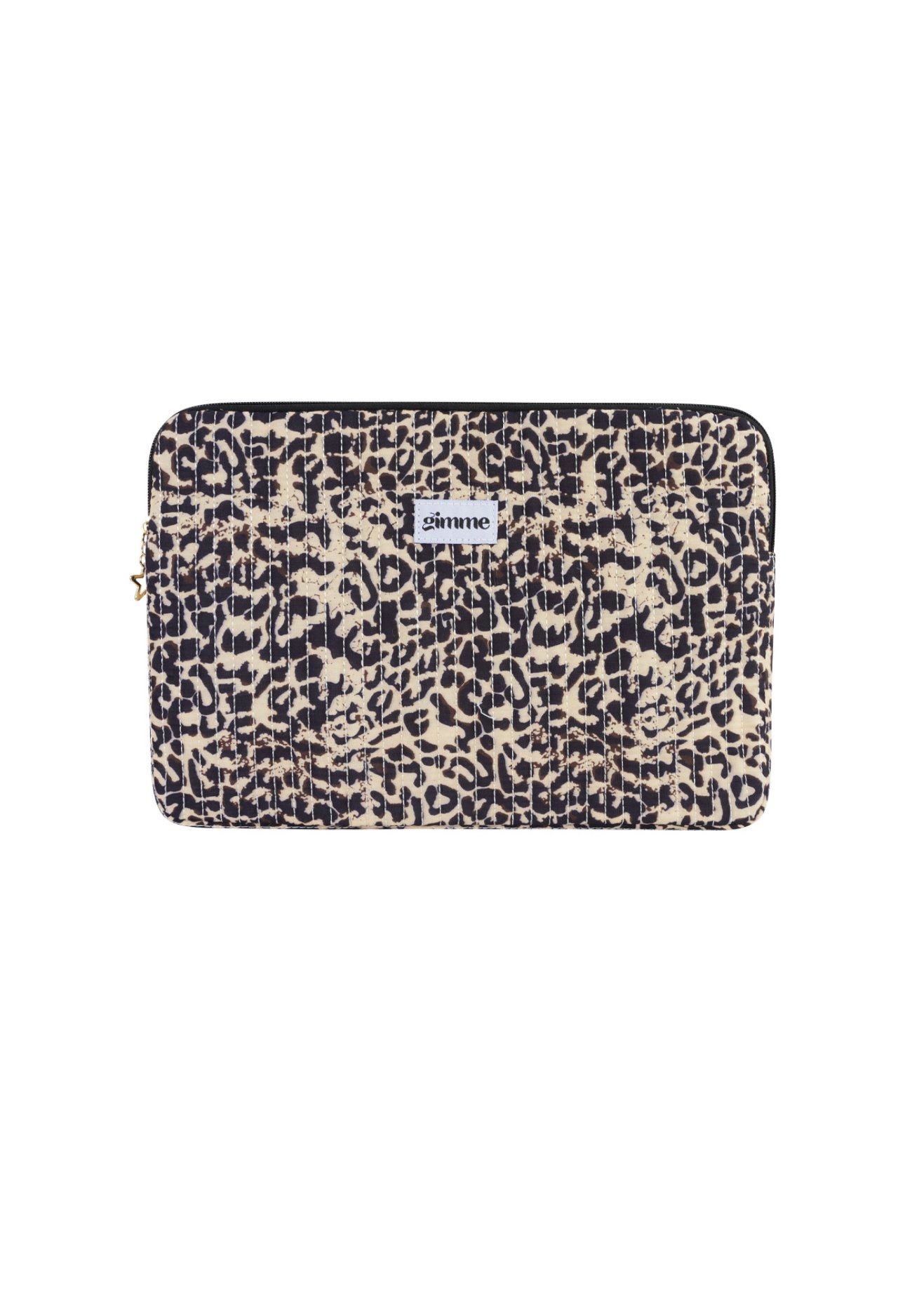 Laptop hoes - luipaard print