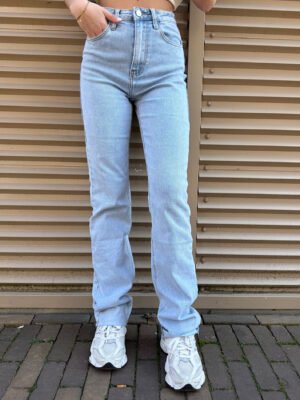 Lichtblauwe extra tall straight leg 2998