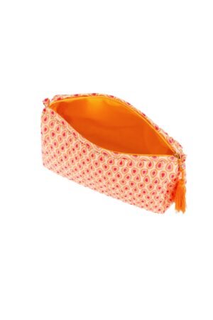 Oranje zomerse make-uptas - groot